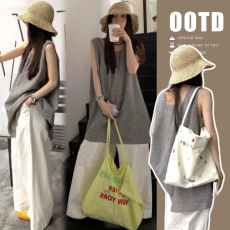 批发现 孕妇装夏季新品潮妈气质宽松套装 时尚减龄宽松舒适套装