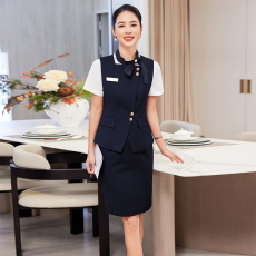 批发酒店<b class='q'>服务员</b>职业马甲套装女2025春夏高级感通勤正装<b class='q'>工作服</b>无袖马夹