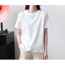 批发230克 正肩精梳紧赛后包领夏季中性空白款百搭纯棉T恤