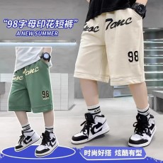 男童短裤夏季儿童中大童百搭宽松休闲中裤宝宝纯棉透气运动裤子潮