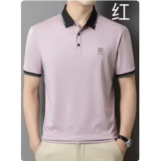 批发实体高品质夏季男士短袖<b class='q'>T</b><b class='q'>恤</b>冰丝拼接翻领<b class='q'>保罗</b>衫半袖潮牌商务<b class='q'>t</b>上衣