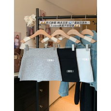 批发春秋<b class='q'>大码</b>辣妹开叉半身裙女短裙高腰休闲<b class='q'>运动包</b>臀裙子防走光裙裤女