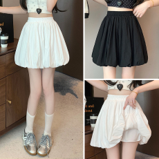 批发实拍 2026新款花苞裙<b class='q'>女</b>春夏高腰显瘦蓬蓬裤a字休闲泡泡灯笼短裤