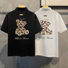 批发小熊polo衫男短袖痞帅衬衫高端夏季2025新款<b class='q'>保罗</b>翻领针织潮牌<b class='q'>t</b><b class='q'>恤</b>