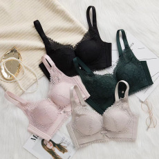 批发无钢圈舒适小胸聚拢Q弹罩杯调整型内衣女胸罩