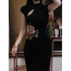 批发容黛无流苏显瘦气质包臀新中式改良旗袍连衣裙2026夏季新款