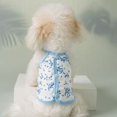 批发宠物小猫咪狗狗衣服春<b class='q'>夏</b>秋薄款碎花吊带背心两脚衣泰迪比熊雪纳瑞