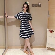 批发原版质量女童连衣裙夏装儿童裙2025新款韩版洋气女大童夏季裙子潮