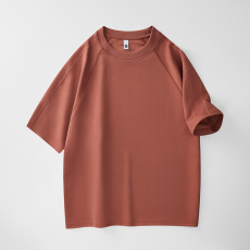 批发实拍2025夏季新款潮牌短袖T恤男简约百搭弹力舒适品质圆领t恤