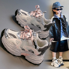 批发爆款儿童运动鞋2025年春季新款软底防滑女宝宝休闲鞋<b class='q'>百搭</b>男童单鞋