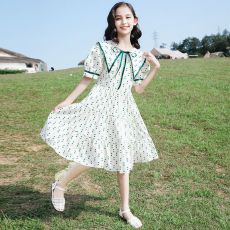 批发女童夏装连衣裙2026新款洋气儿童裙子中大童装网红<b class='q'>韩版</b>女孩公主裙
