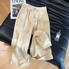 批发实拍 新款高腰显瘦薄款冰丝休闲阔腿<b class='q'>裤</b><b class='q'>拖地</b><b class='q'>裤</b>子