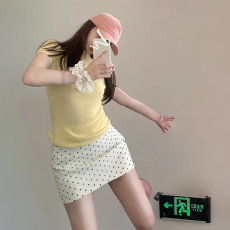 批发天猫抖音质量流行漂亮连衣裙子女2026新款夏装小个子波点半身短裙