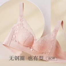 批发内衣女爆款调整型轻薄款大胸显小无钢圈上托收副乳聚拢文胸