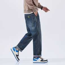 批发直筒休闲宽松长裤牛仔裤春秋