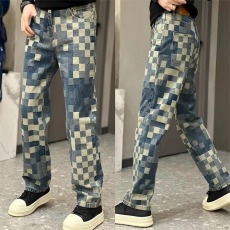 批发高品质水洗牛仔裤秋冬新款男士简约百搭气质休闲裤潮流耐磨长裤子