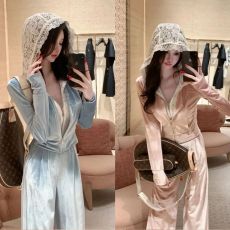 批发慵懒甜妹蕾丝拼接套装假两件连帽长袖卫衣妹<b class='q'>冬</b>季高腰休闲裤两件套