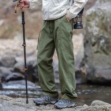 批发2025春夏新款速干<b class='q'>工装</b>冲锋裤子男宽松直筒休闲长裤