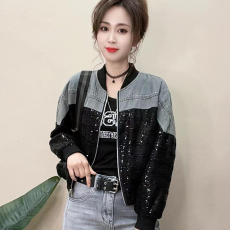 批发官图  高含棉2026秋季新款慵懒风短外套女高级感小众遮肉夹克上衣