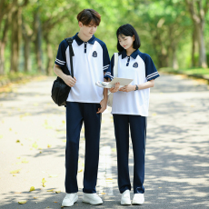 批发实拍大量 情侣装短袖初高中生运动会学院风学生<b class='q'>班</b><b class='q'>服</b><b class='q'>定制</b>套装