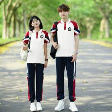 批发实拍大量 情侣装短袖初高中生运动会学院风学生<b class='q'>班</b><b class='q'>服</b><b class='q'>定制</b>套装