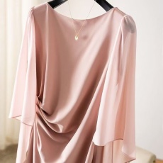 批发新款 <b class='q'>清仓</b>捡漏专柜撤回外贸尾单时尚洋气粉色收腰显瘦A字<b class='q'>连衣裙</b>女