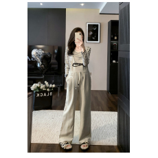 批发孕妇夏季<b class='q'>背带裤</b>春秋新款宽松阔腿裤休闲裤