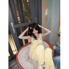 批发2025新款学生活动团队服班服休闲多巴胺<b class='q'>背带裤</b>