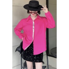 批发欧美风女装<b class='q'>新款</b><b class='q'>珠宝</b>装饰衬衫