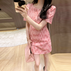 批发十三行品质 Miss DG 裙子质感高级感重工立体绣花洋气<b class='q'>连衣裙</b>