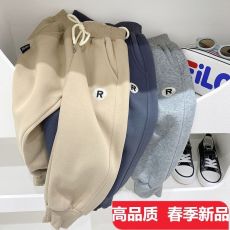 批发248男童休闲运动裤韩版宽松束脚宝宝裤子洋气童装儿童长裤