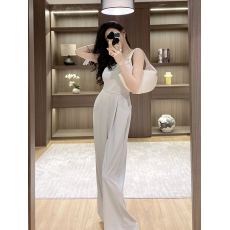 批发十三行品质 2026新款气质<b class='q'>女</b>神范高级感洋气减龄连体衣阔腿<b class='q'>裤</b>