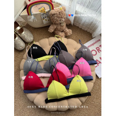 批发实拍~<b class='q'>夏</b>季多巴胺内搭性感吊带背心女修身美背抹胸外穿裹胸女