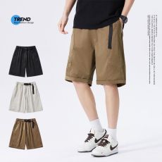 批发2025新款夏季韩版ins潮流宽松男士五分裤宽松休闲短裤男百搭中裤