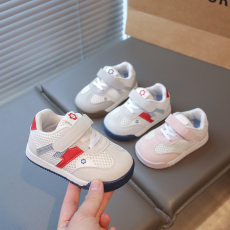 批发潮款运动鞋2025年春秋爆款网面透气女宝宝休闲鞋时尚<b class='q'>百搭</b>男童单鞋