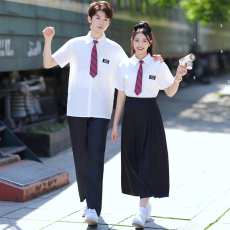 批发实拍情侣装班服毕业照Jk制服裙学院风套装