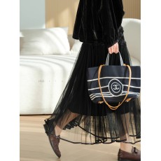 批发小耳出品 早春立体装饰花朵<b class='q'>宽松</b>半身裙淑女温柔通勤直筒纱裙女