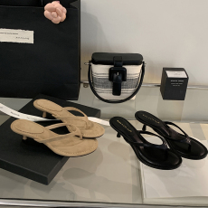 批发2026法式极简风气质夹趾拖鞋时尚<b class='q'>百搭</b>圆头细跟凉鞋夏季露趾<b class='q'>女鞋</b>