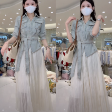 批发2025春季新款韩版时尚气质收腰牛仔外套女装高级复古<b class='q'>百搭</b>休闲上衣