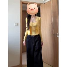批发现货 春季纯欲辣妹针织吊带开衫两件套女多色百搭修身显瘦小上衣