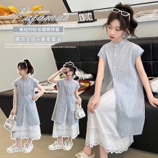 批发<b class='q'>女</b><b class='q'>童</b>半身裙2026新款春夏装蛋糕裙儿童裙子中长款公主裙荷叶边韩版