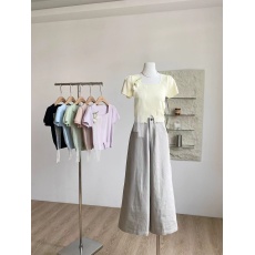 批发2026夏季新款法式纯欲小众立体花<b class='q'>针织衫</b>短袖T恤百搭设计感上衣<b class='q'>女</b>