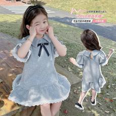 批发<b class='q'>女</b><b class='q'>童</b>连衣裙夏季2026新款洋气小女孩裙子儿童<b class='q'>中长款</b>洋气漂亮公主裙