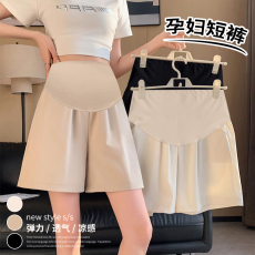 批发孕妇<b class='q'>裤</b>子夏短<b class='q'>裤</b>女高腰托腹A字五分短<b class='q'>裤</b>西装短<b class='q'>裤</b>职业款孕妇装