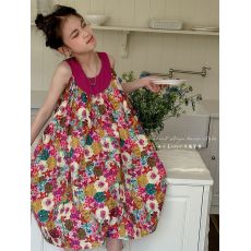 批发韩版童装女童<b class='q'>连衣裙</b>夏装新款2026儿童碎花裙子大童女孩无袖<b class='q'>背心裙</b>