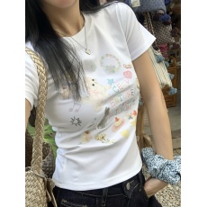 批发实拍实价~韩系可爱猫咪甜心<b class='q'>短袖</b><b class='q'>T</b><b class='q'>恤</b>+正肩短款<b class='q'>T</b><b class='q'>恤</b>上衣