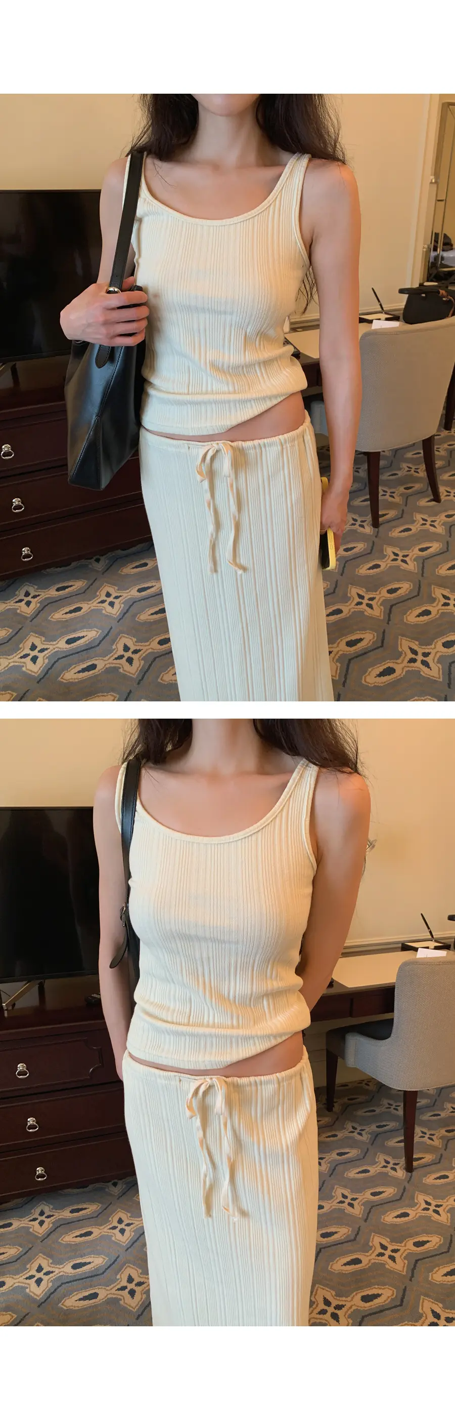인스 스타일 헤링본 셋업 세트 상세 이미지 20