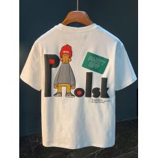 批发新款潮流圆领短袖男士精梳棉恤沙雕表情包学生衣服休闲运动T<b class='q'>上衣</b>