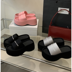 批发追品 时尚厚底凉拖女2025春夏新款增高外穿凉拖百搭休闲半拖鞋