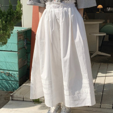 批发有货 气质百搭花边百搭半身裙